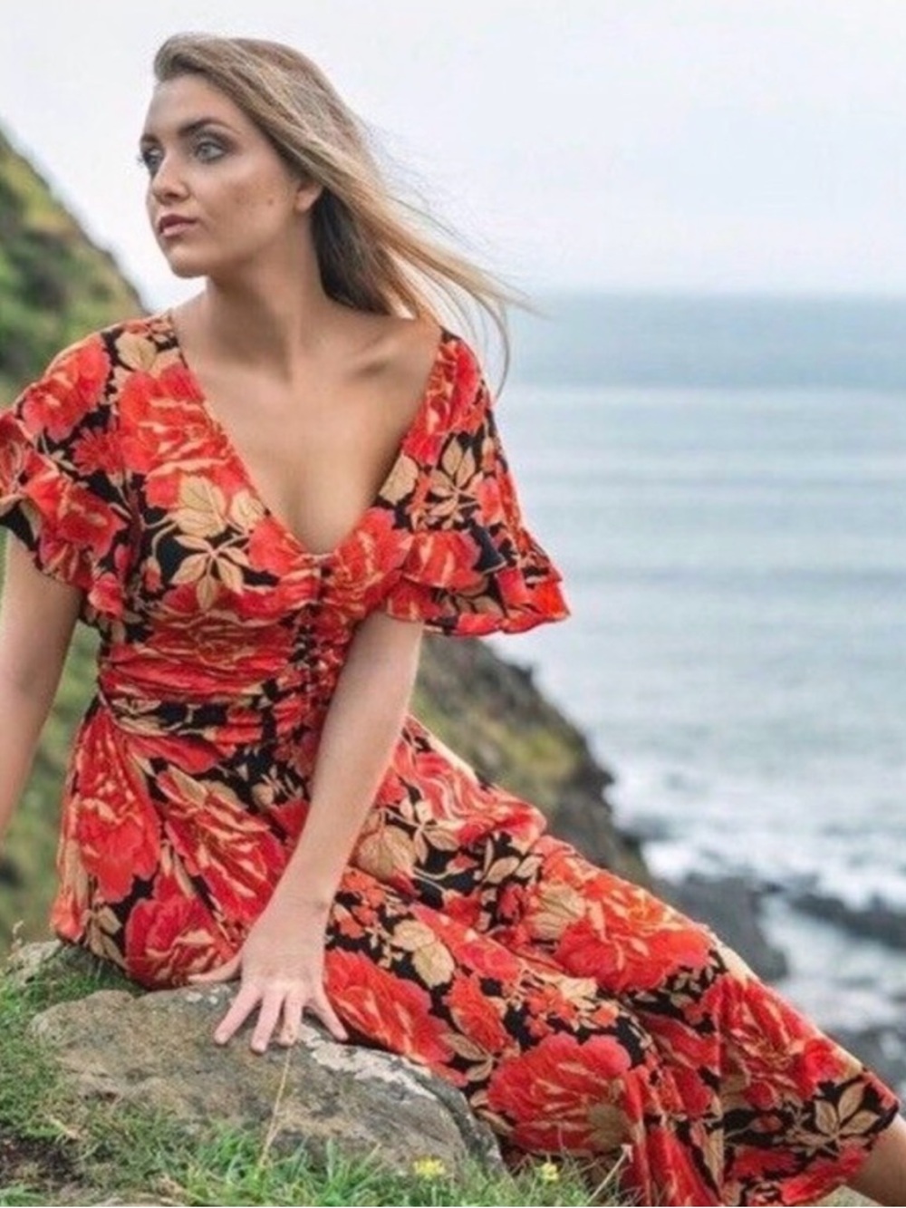 Abel the Label Vivid Dreams Maxi Dress
